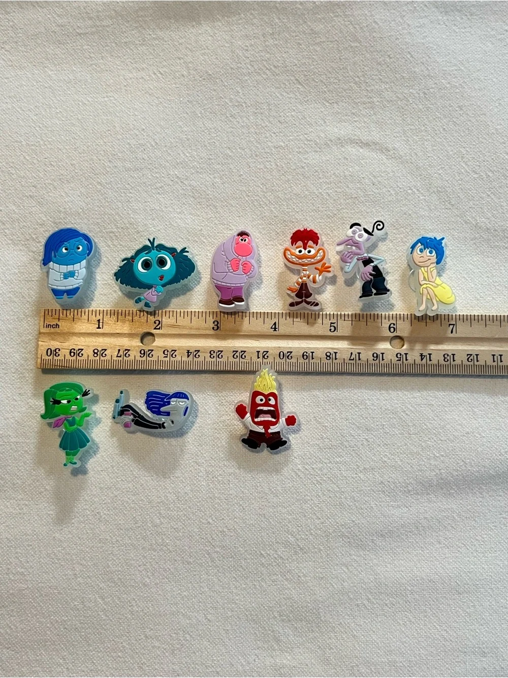 Jibbitz Inside Out Characters Shoe Charms - Set of 16 Glow In The  Dark NWT